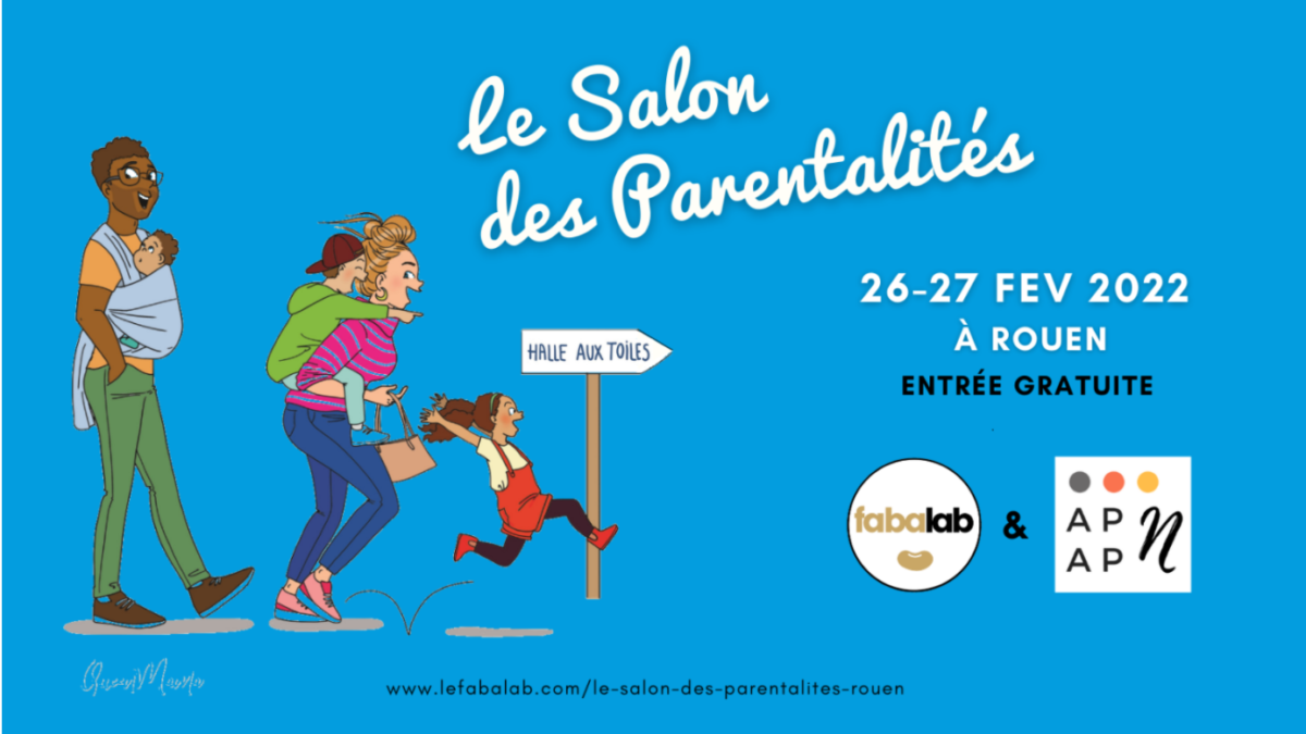 Affiche Salon des parentalités 2022 Rouen